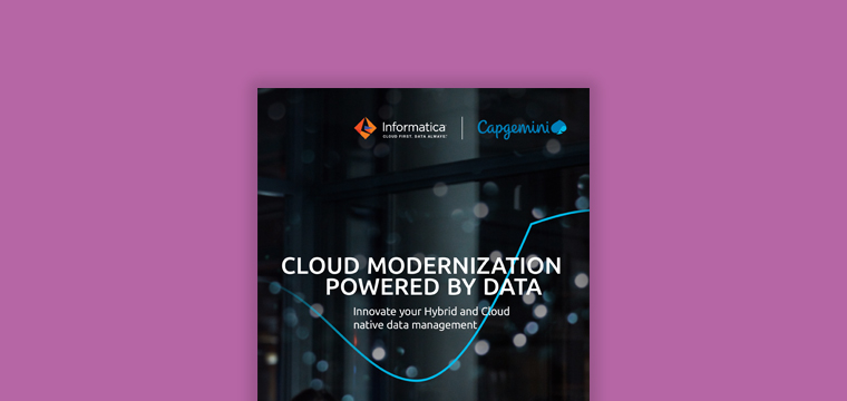 Cloud Modernization Powered by Data