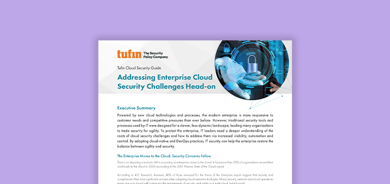 Addressing Enterprise Cloud Security Challenges Head-on