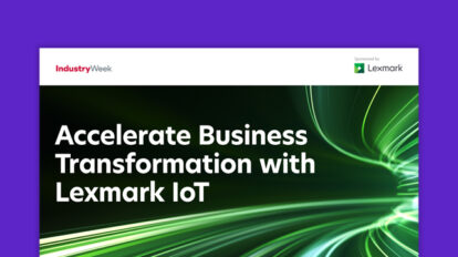 Accelerate Business Transformation with Lexmark IoT