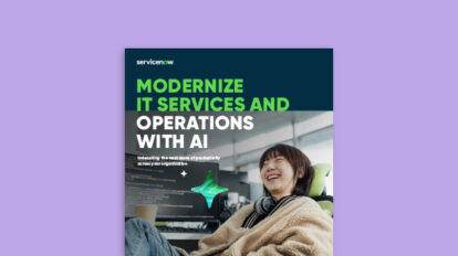 Modernize Your IT Services and Operations with AI
