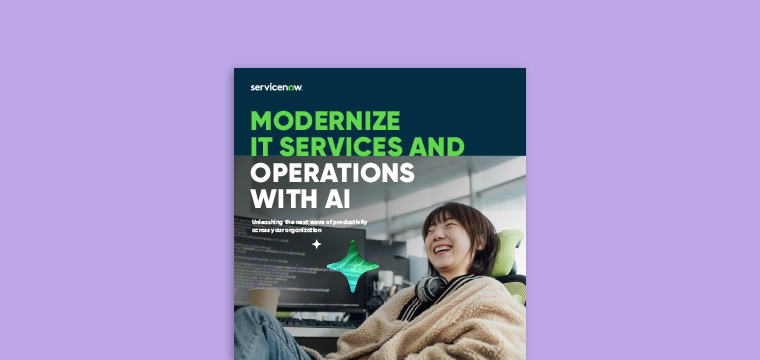 Modernize Your IT Services and Operations with AI